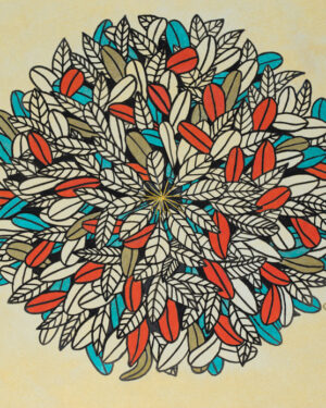 Mandala feuilles